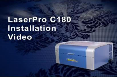 GCC LaserPro - C180 Laser Engraver Installation Video